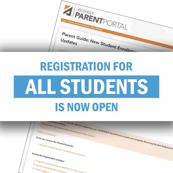 NBISD News Story Registration Now Open for All Students