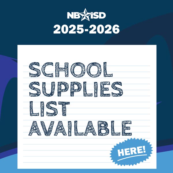 NBISD 25-26 School Supplies